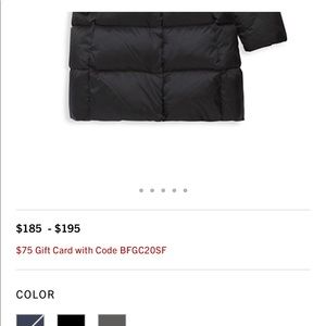 4T Polo goosedown coat